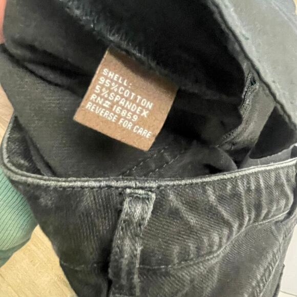 J. McLaughlin Black Jeans Size 8 Straight Fit Minimalist Preppy Coastal Classic - Picture 5 of 5